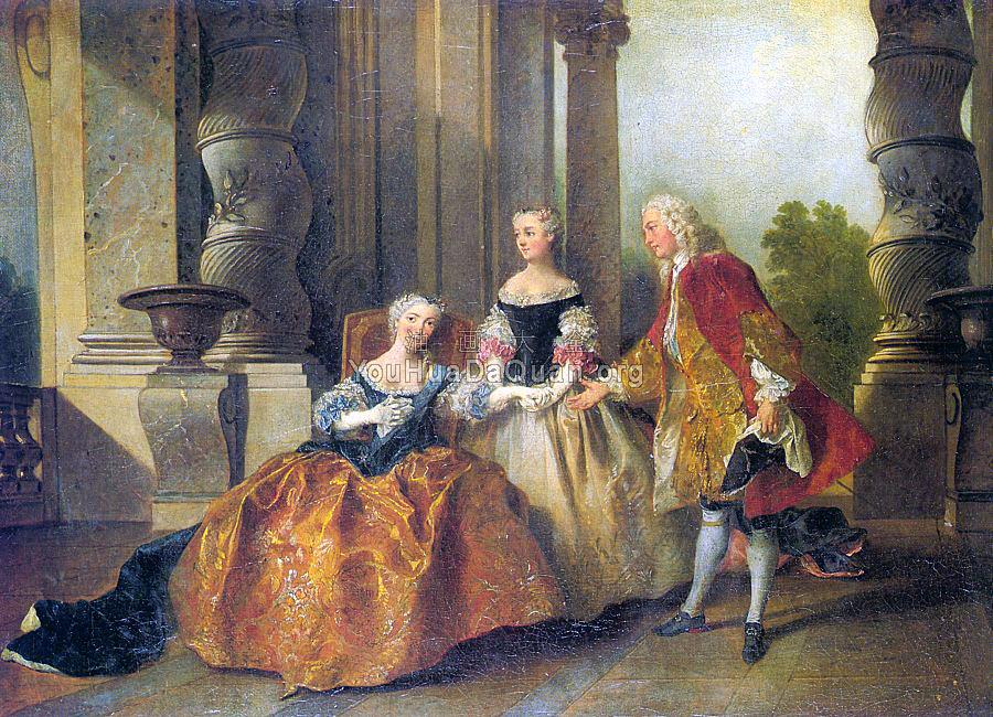 A Scene from Le Comte d'Essex - 尼古拉斯·朗克雷